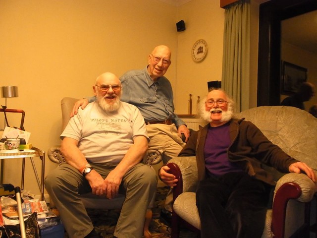 Alan, Maurice & Keith looking smug