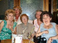 2006 reunion - Georgina with family and carers